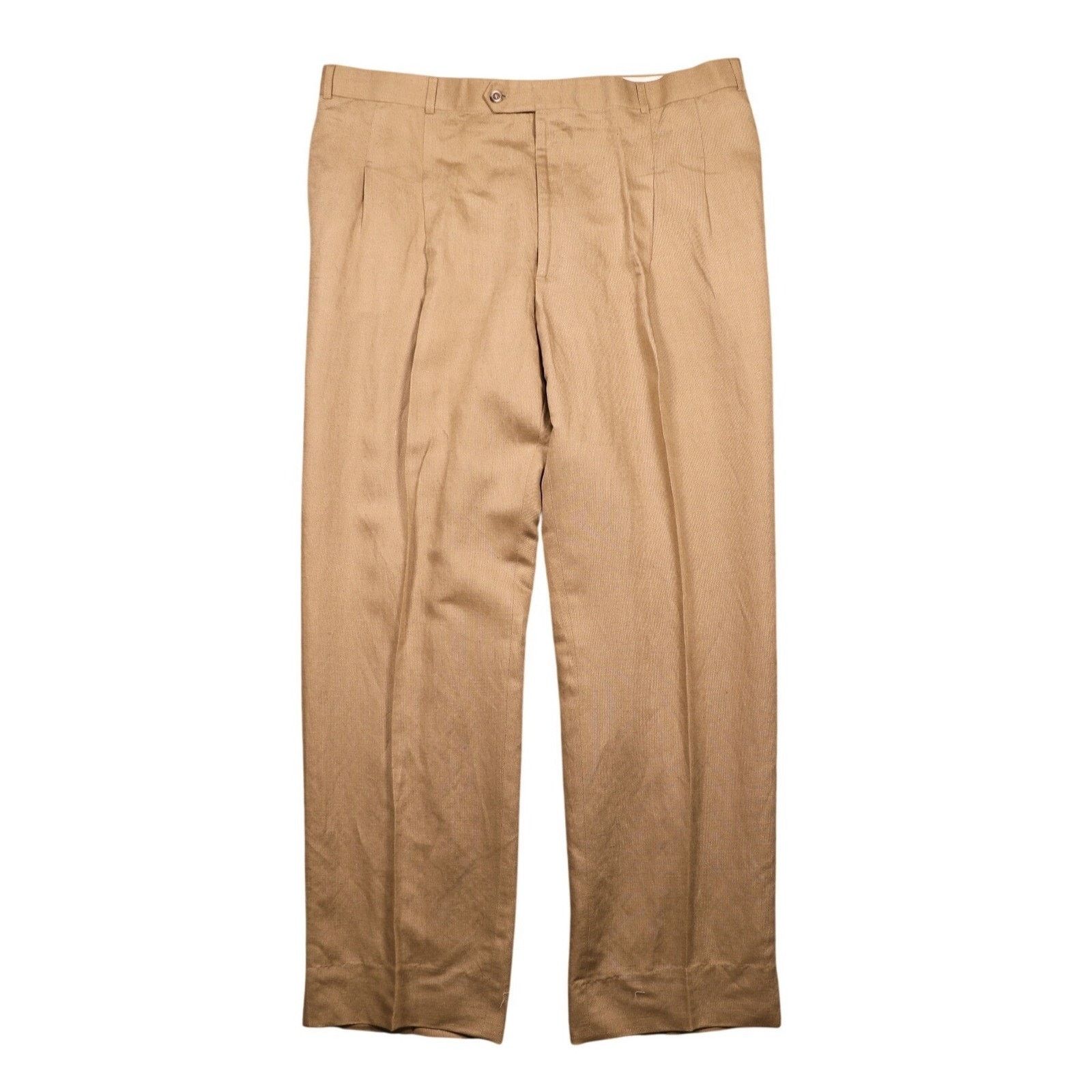 Haspel Vintage Haspel 2 Piece Suit Mens 48L Tan Brown Size 48L - 5 Thumbnail