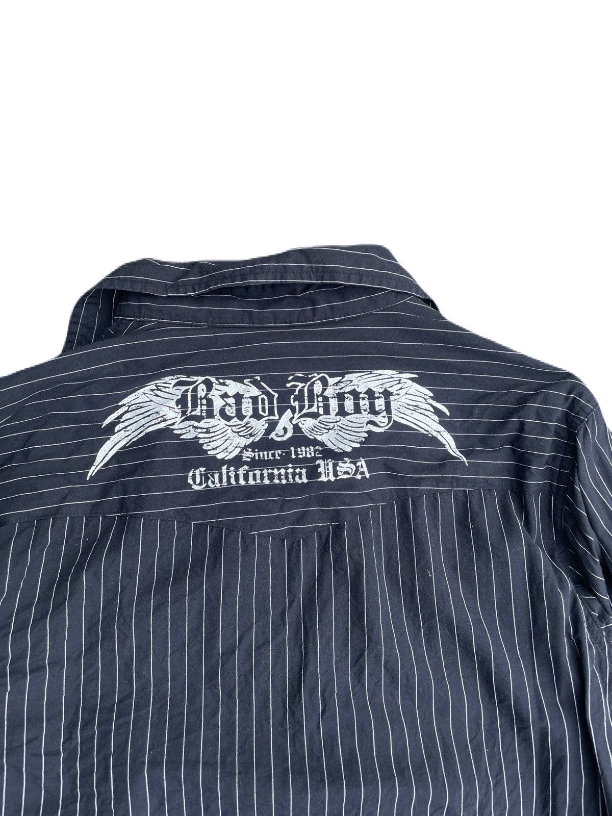 If Six Was Nine 2000s Japanese archive Vkei Gyaruo Badboy Wing Shirts Y2K Size US S / EU 44-46 / 1 - 5 Thumbnail