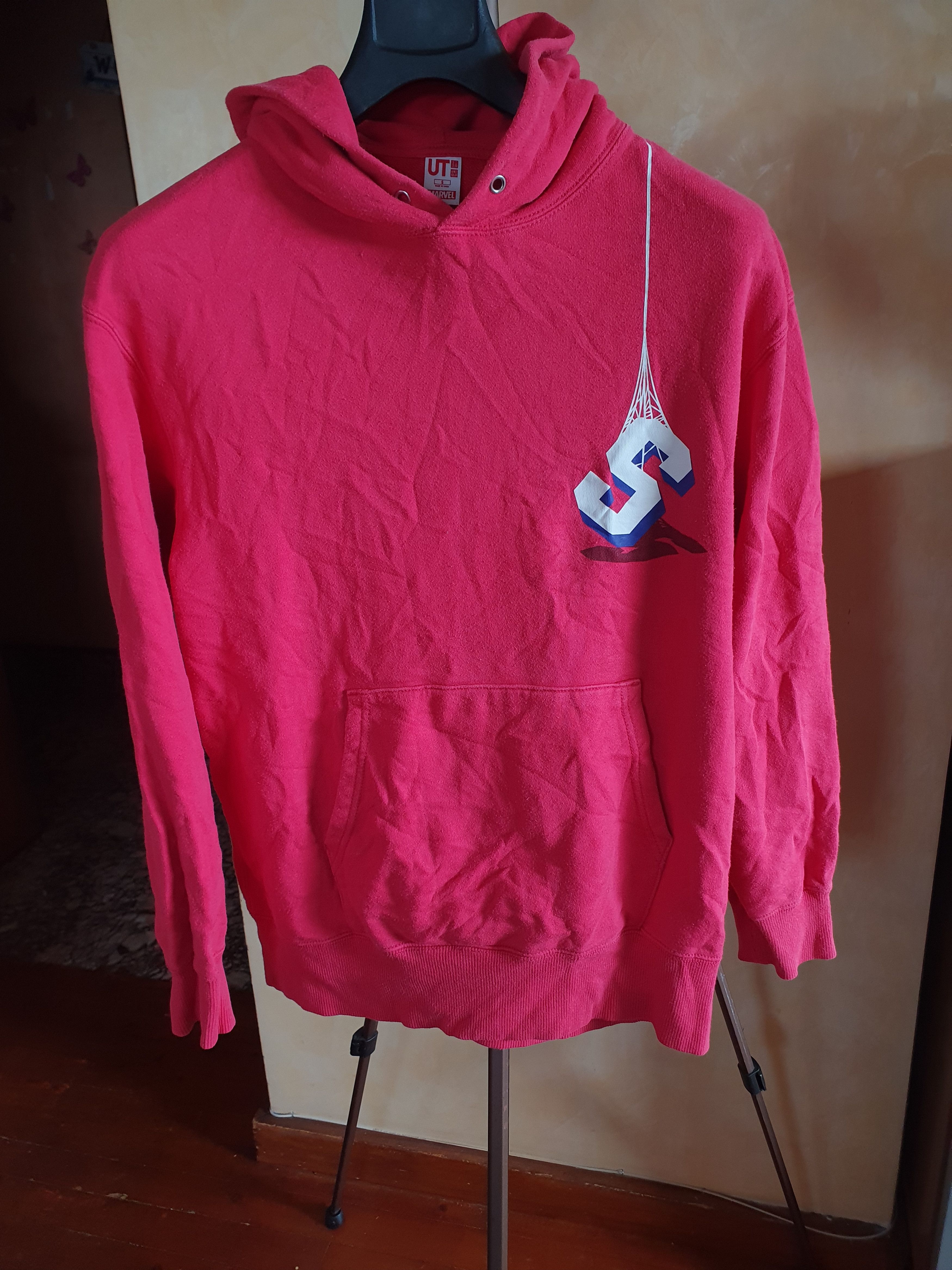 Marvel Comics × Uniqlo Uniqlo Marvel Spiderman Hoodie Hanging S sz S/M? Size US S / EU 44-46 / 1 - 1 Thumbnail