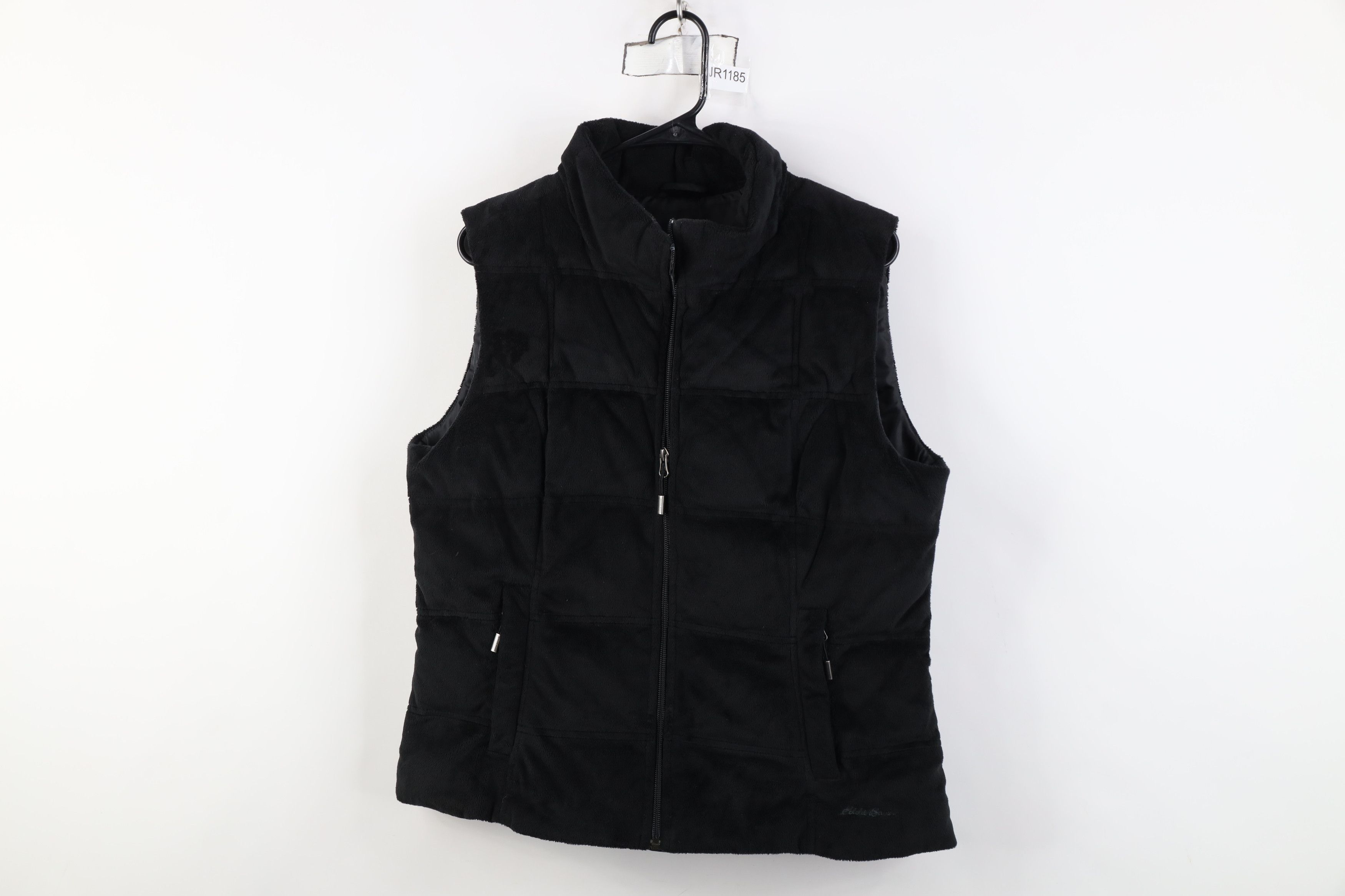 Eddie Bauer Vintage Eddie Bauer Down Fleece Puffer Vest Jacket Black Size L / US 10 / IT 46 - 1 Thumbnail