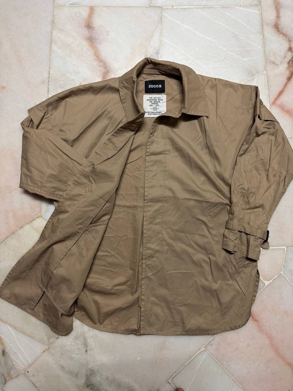 CABANE de ZUCCa ZUCCA CABANE DE ZUCCA FASHION JACKET BEIGE Size US L / EU 52-54 / 3 - 10 Thumbnail