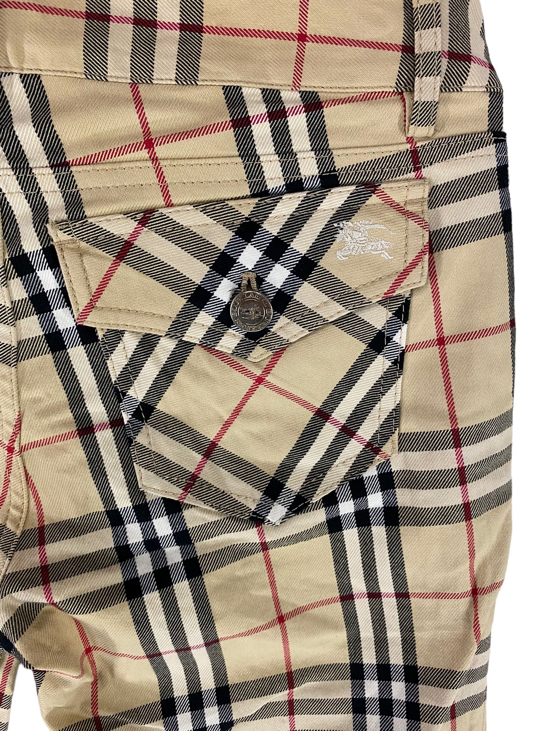 Burberry × Designer Burberry nova check plaid pant Size 28" / US 6 / IT 42 - 8 Thumbnail