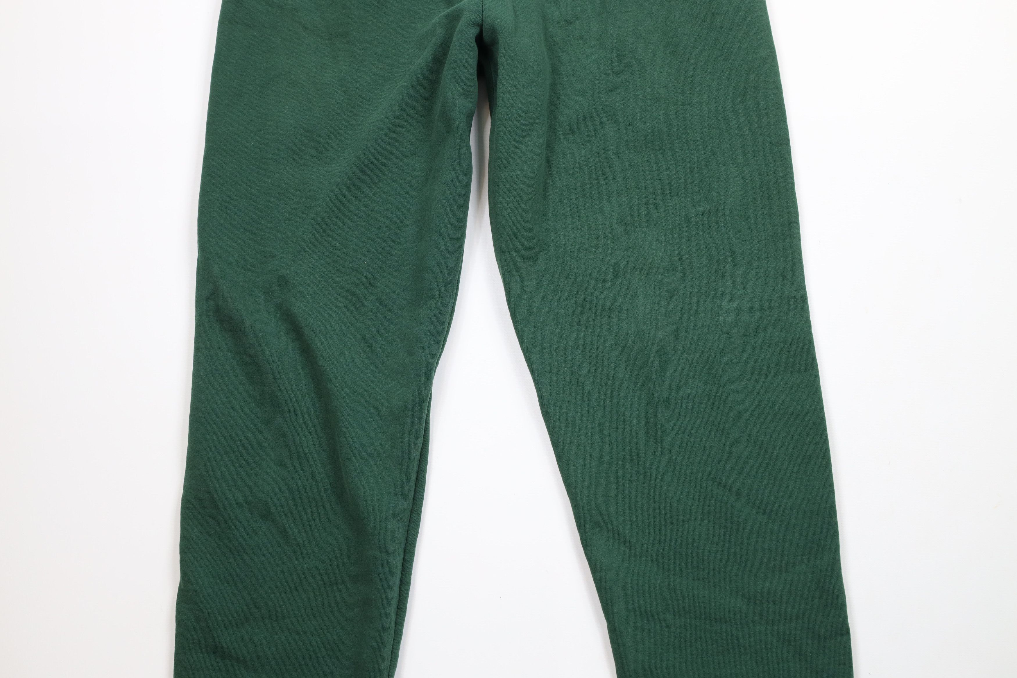 Vintage Vintage 90s Streetwear Heavyweight Sweatpants Green USA Size US 36 / EU 52 - 3 Thumbnail