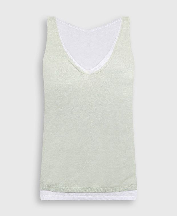 Iris von Arnim Sleeveless top Size L / US 10 / IT 46 - 1 Thumbnail