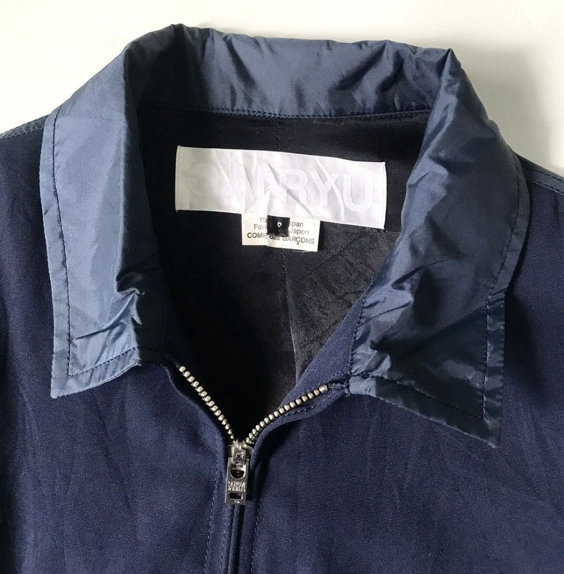 Comme des Garcons Ganryu cdg AD2014 mixed fabric work jacket Size US S / EU 44-46 / 1 - 4 Thumbnail
