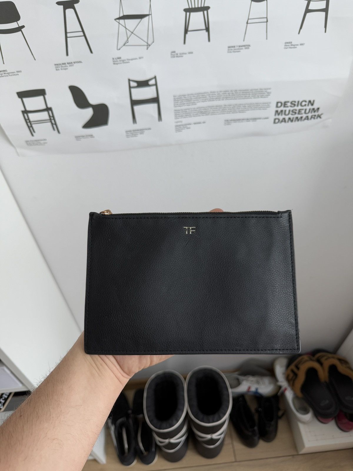 Designer × Tom Ford Tom Ford pouch clutch leather bag designer luxury archive Size ONE SIZE - 1 Thumbnail