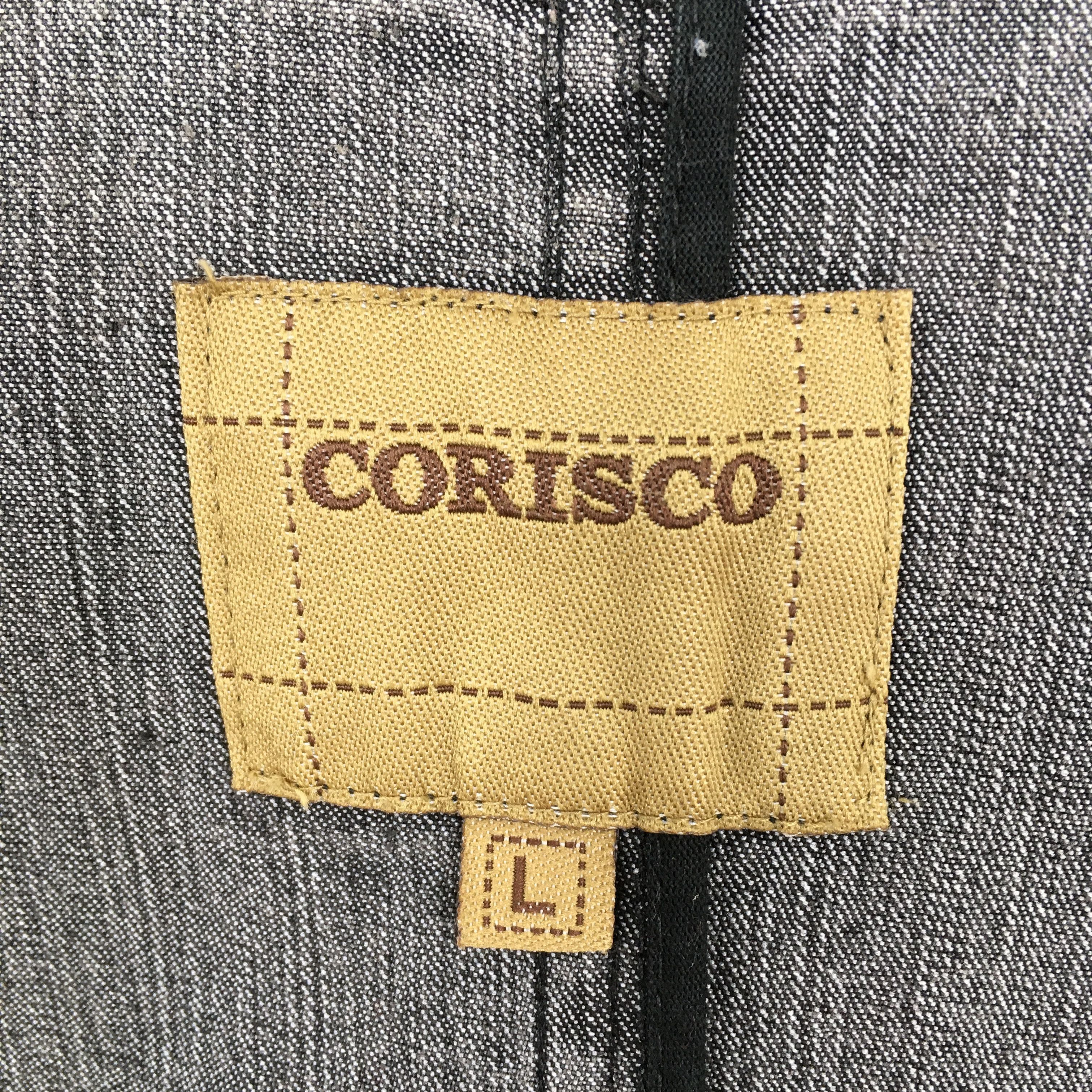 Other Vintage 1980s Denim Jeans Workwear Black Jacket Large Size US L / EU 52-54 / 3 - 7 Thumbnail