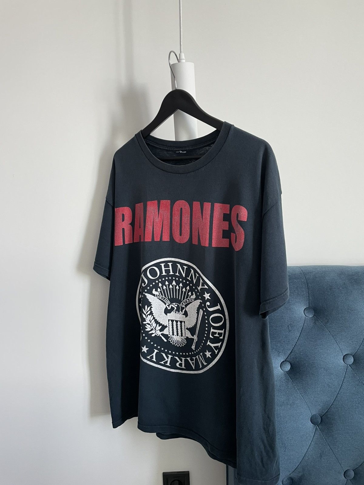 Band Tees Vintage Ramones 00’s Band T-Shirt Black Fade RARE Size US XL / EU 56 / 4 - 5 Thumbnail