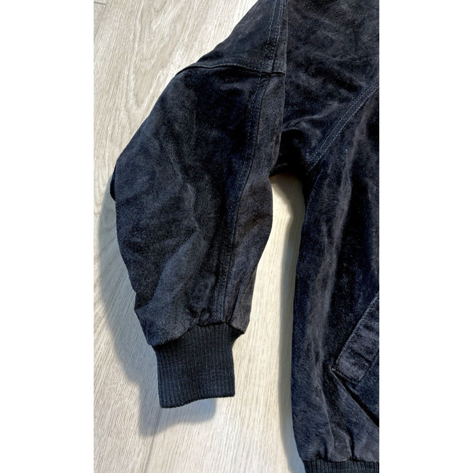 Guess VTG 80s Guess Suede Bomber Jacket Georges Marciano Small Size US S / EU 44-46 / 1 - 6 Thumbnail