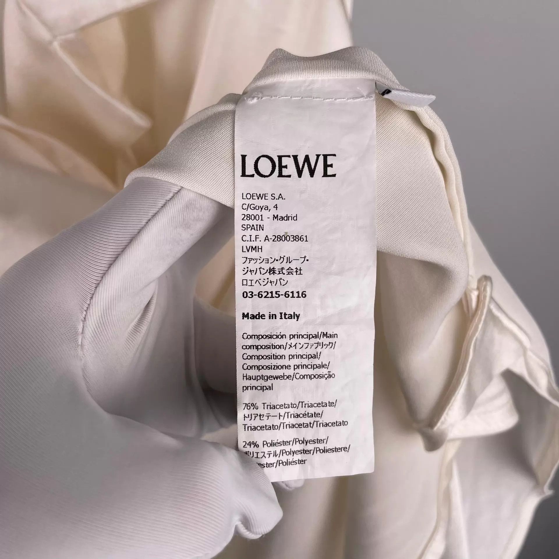 Loewe Loewe Silk & Triacetate Shirt Jacket Women's 34 Size XXS / US 00 / IT 34 - 5 Thumbnail
