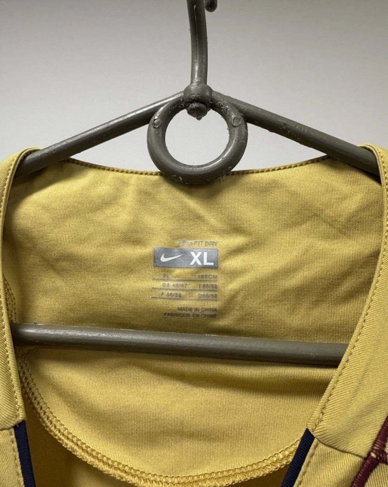 Nike × Vintage Nike Arsenal London Fly Emirates 2007/2008 Gold Jersey Size US XL / EU 56 / 4 - 3 Thumbnail