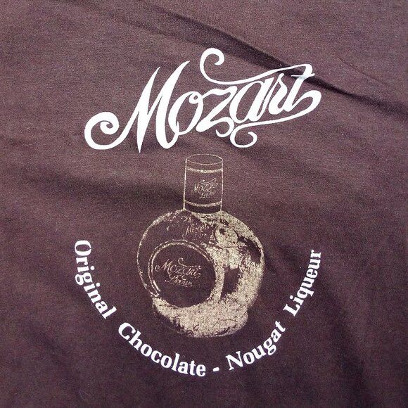 Vintage DS Vintage Mozart More Than Music Chocolate Liqueur T-Shirt Size US L / EU 52-54 / 3 - 1 Thumbnail