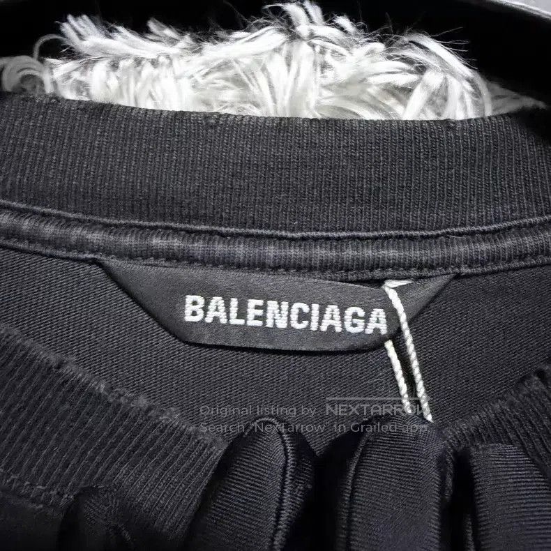 Balenciaga Balenciaga Cathedral architecture print short-sleeve castl Size US XXS / EU 40 - 4 Thumbnail