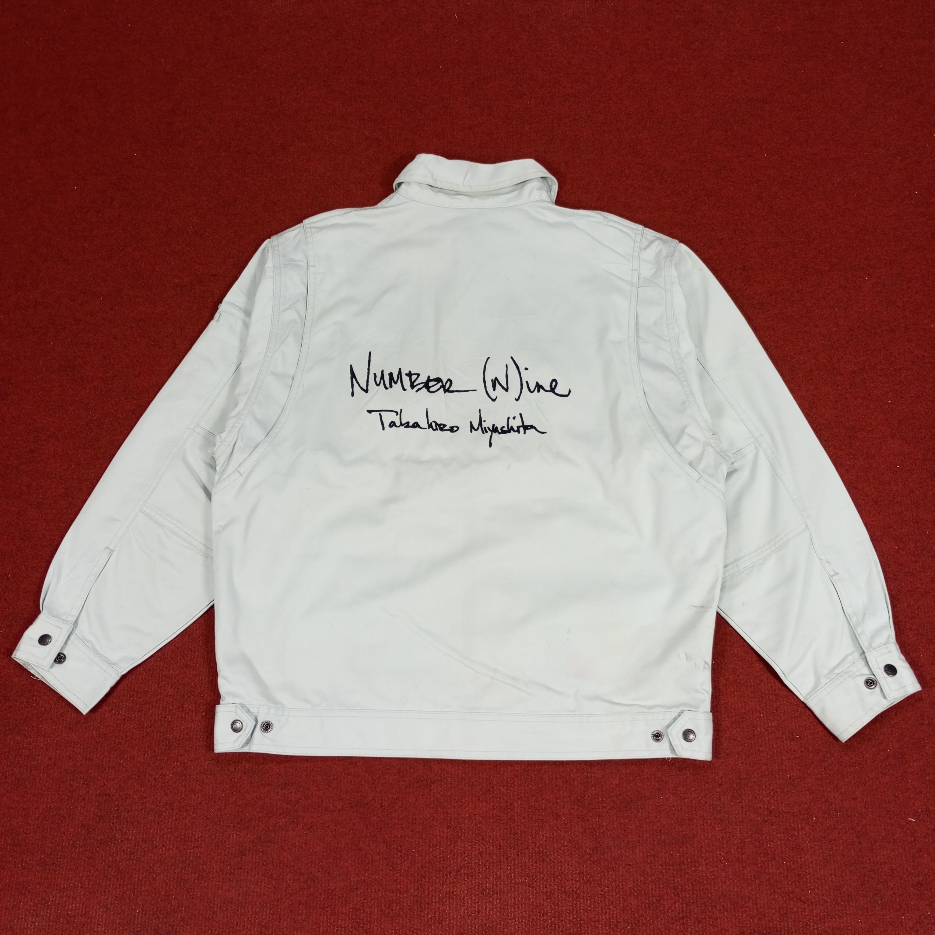 Japanese Brand × Vintage Kansai X Number Nine Custom Art Japanese Brand Jacket Size US M / EU 48-50 / 2 - 1 Thumbnail