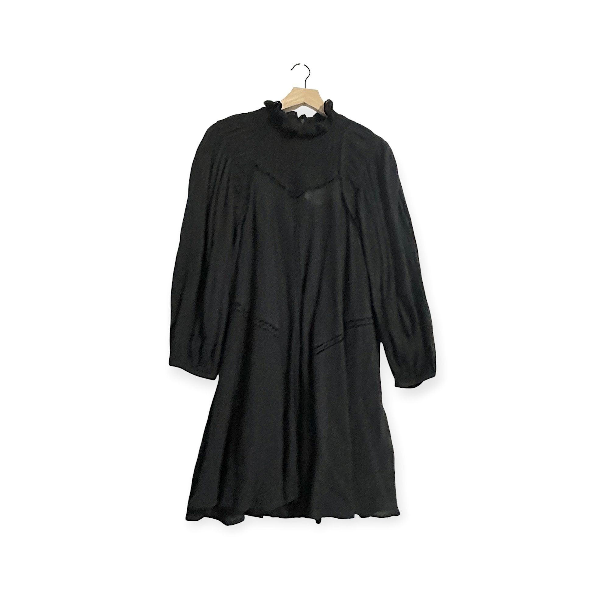 Isabel Marant Etoile ISABEL MARANT ÉTOILE Isma Black Mini Dress, Size FR36/S, NW Size XS / US 0-2 / IT 36-38 - 1 Thumbnail