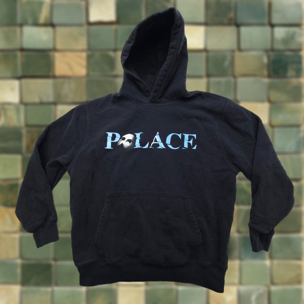 Palace Palace Skateboards Hooded Mens XL Black Phantom Of The Opera Graphic Hoodie Size US XL / EU 56 / 4 - 1 Thumbnail
