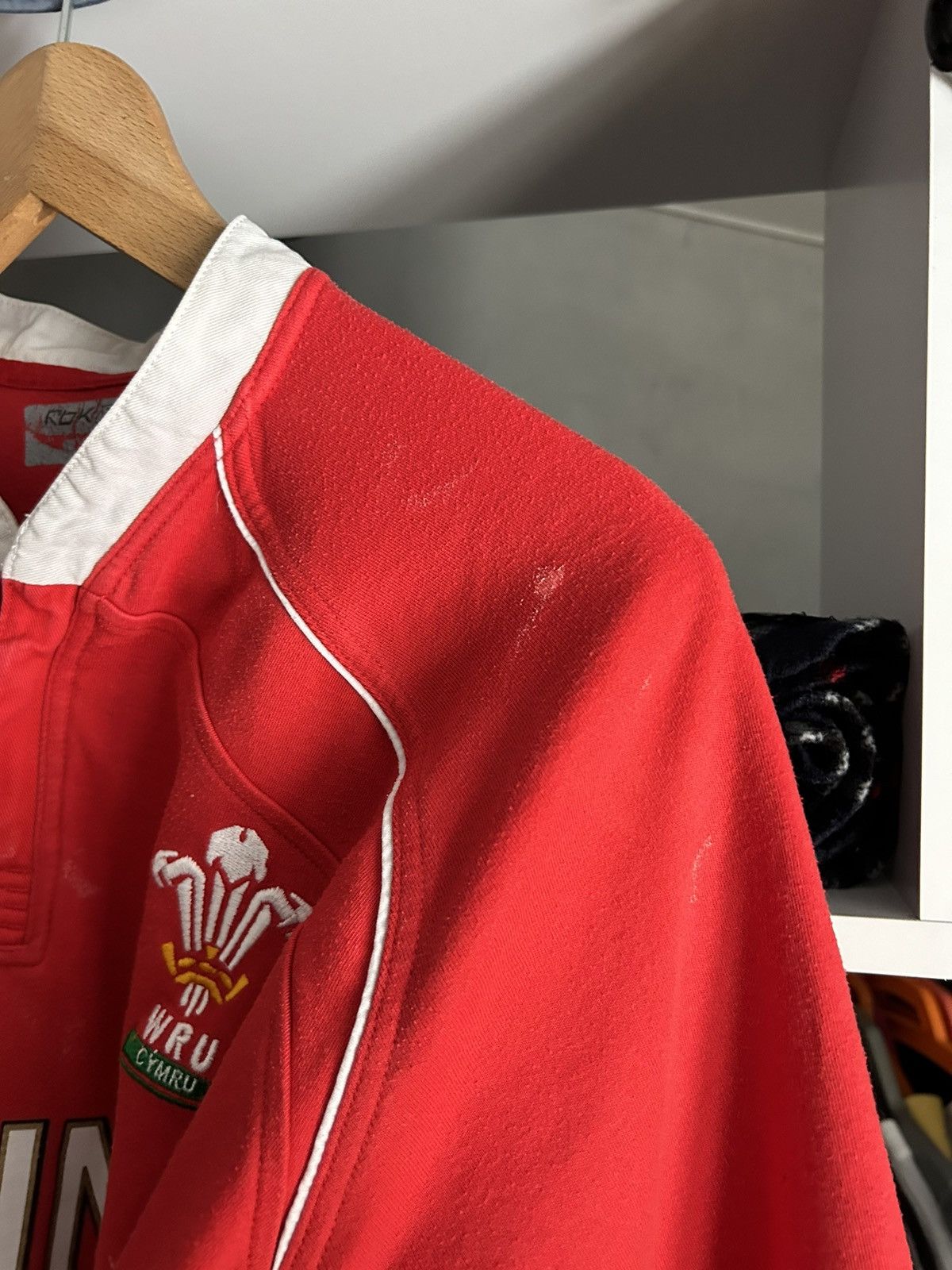 Reebok × Vintage Vintage Wales Rugby Reebok 2002/2004 Jersey shirt Size US M / EU 48-50 / 2 - 5 Thumbnail
