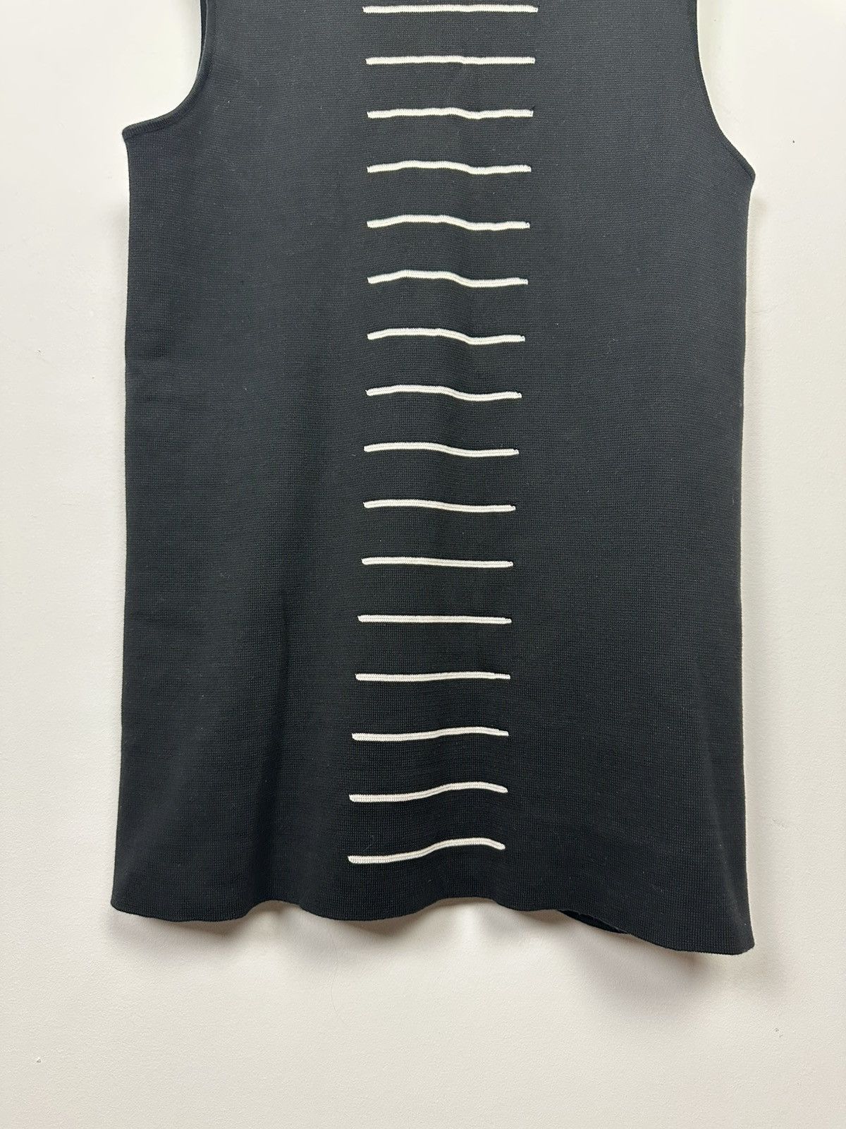 Rick Owens SS12 ‘NASKA’ Striped Wool Vest Size US M / EU 48-50 / 2 - 4 Thumbnail
