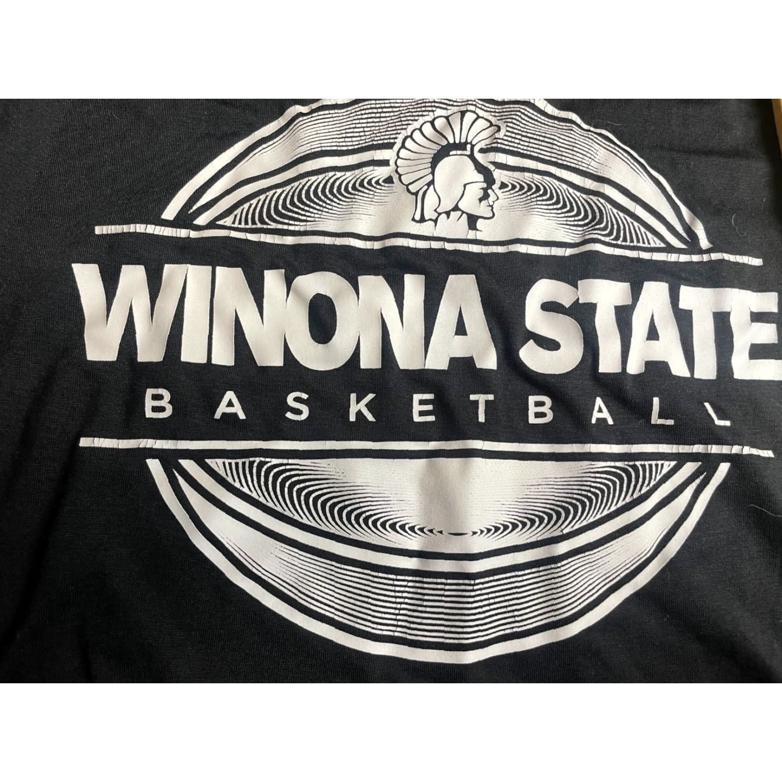 Adidas Adidas Shirt Men L Black WINONA STATE Football Long Sleeve Shirt Size US L / EU 52-54 / 3 - 4 Thumbnail