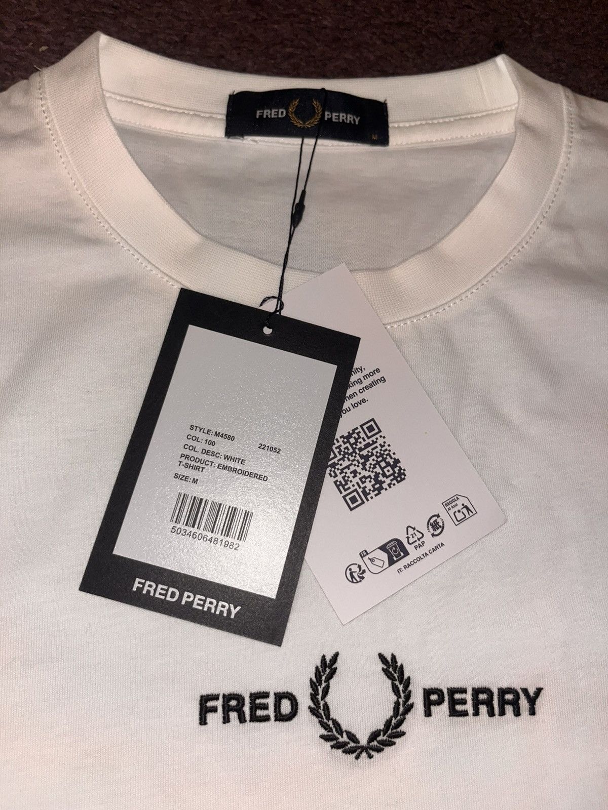 Fred Perry Fred perry Tshirt Size US M / EU 48-50 / 2 - 4 Thumbnail