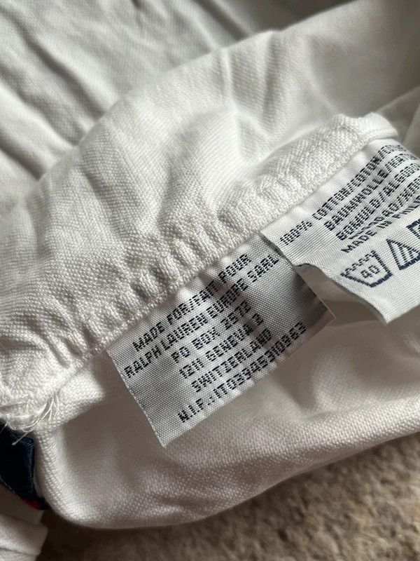 Polo Ralph Lauren Polo Ralph Lauren Small Pony White Shirt Sz L Size US L / EU 52-54 / 3 - 6 Thumbnail