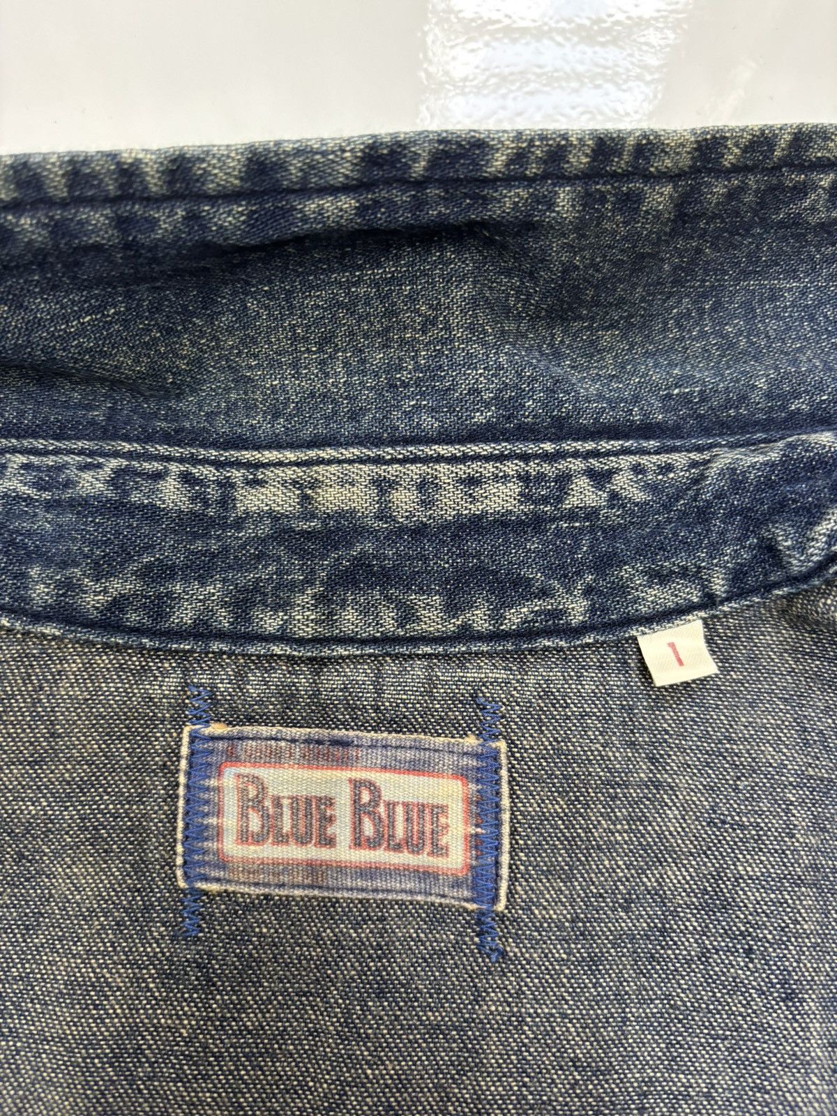 Kapital BLUE BLUE JAPAN WESTERN DENIM SHIRT Size US M / EU 48-50 / 2 - 16 Thumbnail