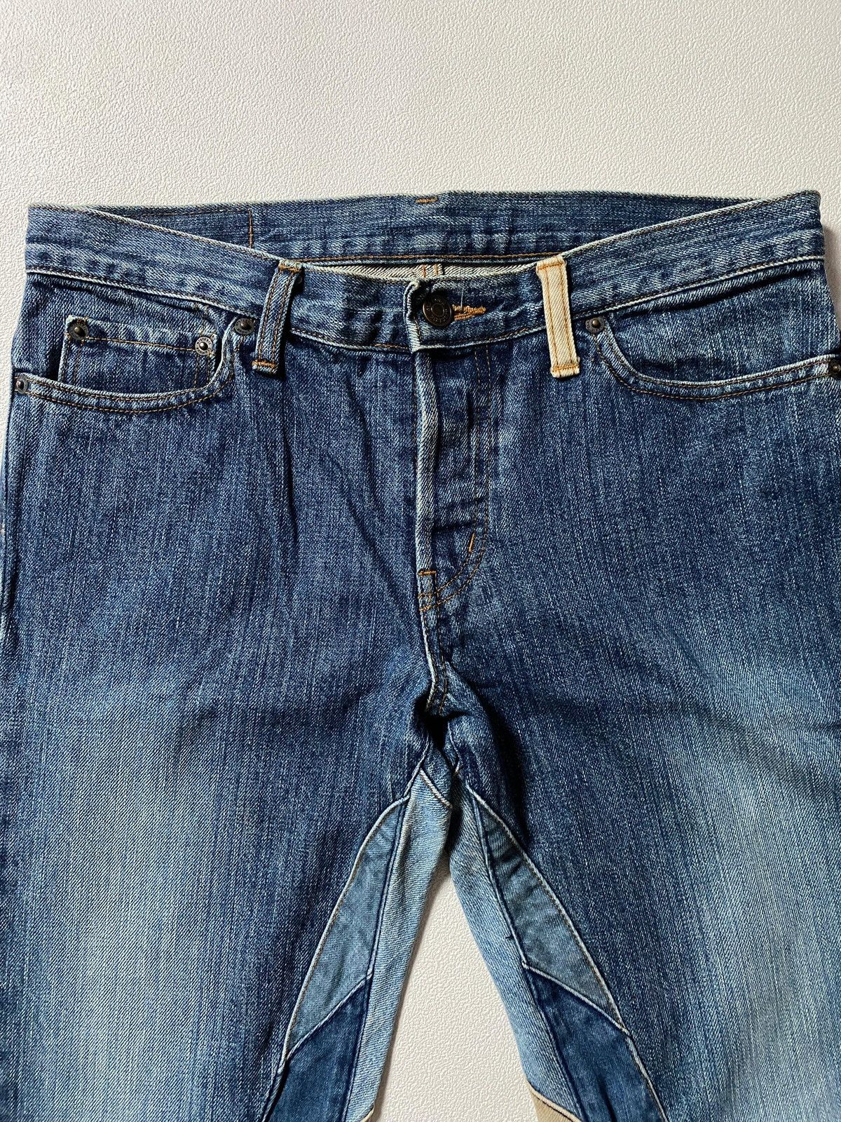 Hysteric Glamour Hysteric Glamour ‘Patchwork’ Flared Leg Denim Size US 30 / EU 46 - 5 Thumbnail