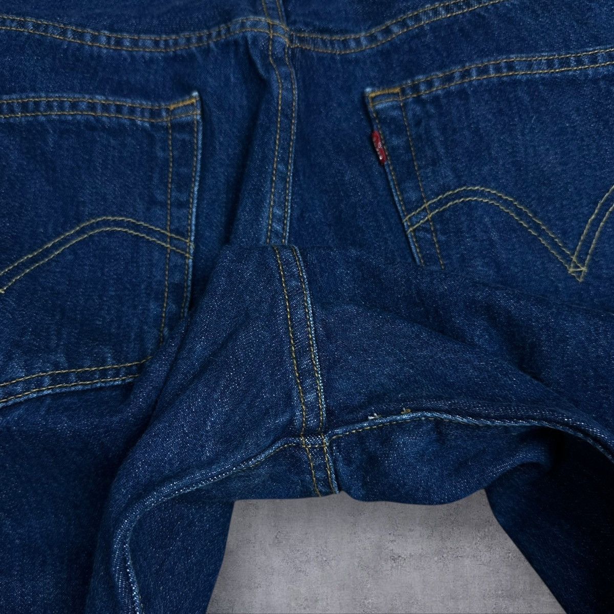 Levi's × Vintage Vintage Levi’s 501 Navy Blue Jeans Denim Pants W34 L32 Size US 34 / EU 50 - 6 Thumbnail