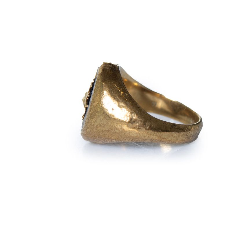 Givenchy Givenchy, astral flip gold tone ring Size ONE SIZE - 4 Thumbnail