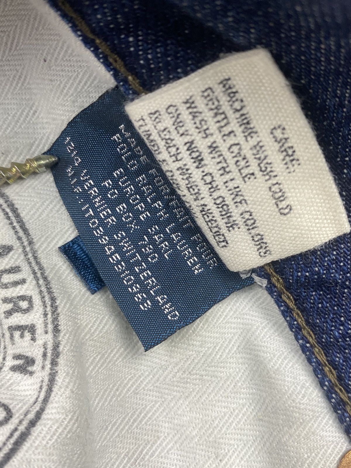 Polo Ralph Lauren × Vintage Vintage Polo Ralph Lauren Denim Jeans Size 32x32 Size US 32 / EU 48 - 15 Thumbnail