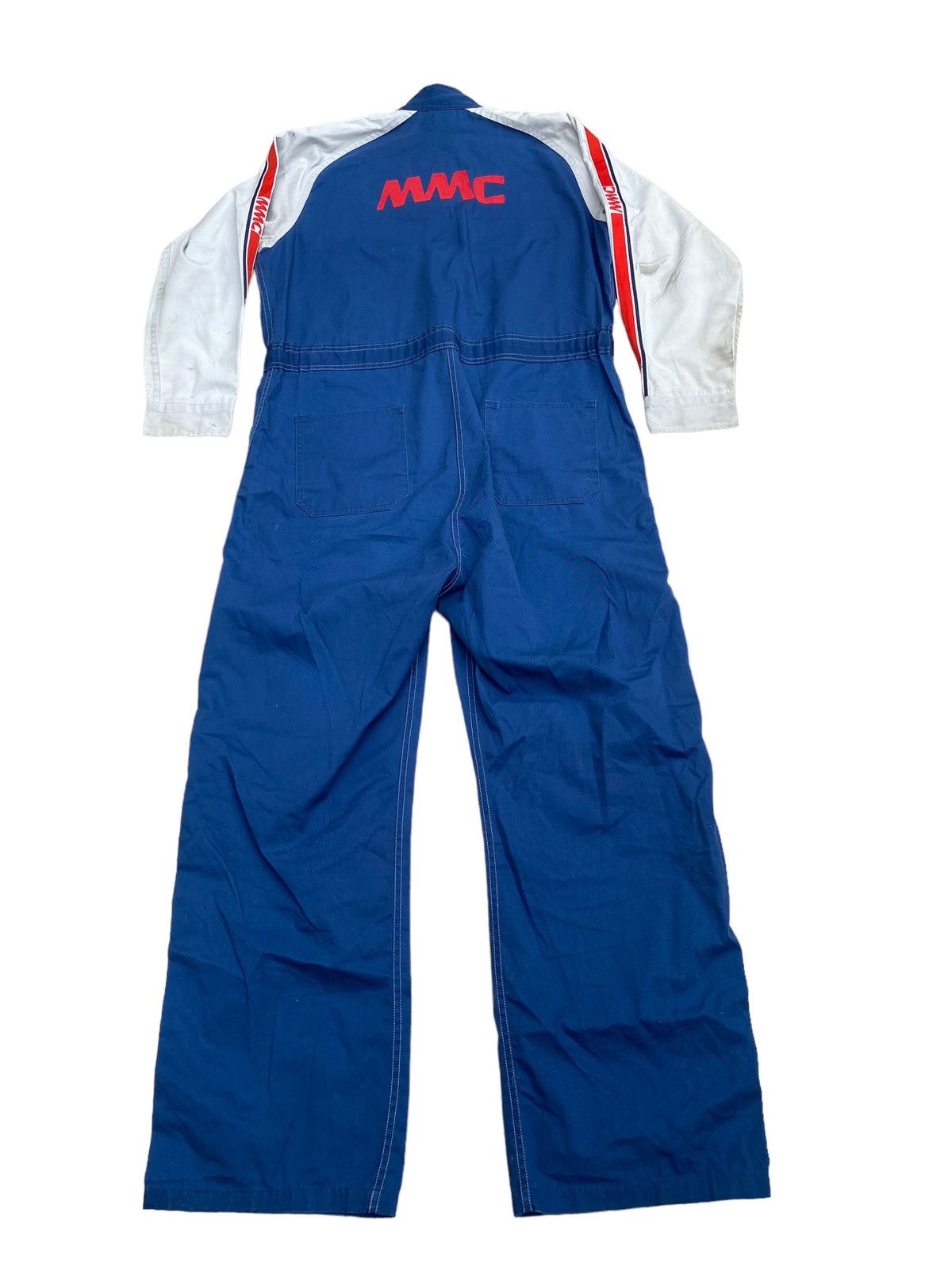 Japanese Brand Vintage Mitsubishi MMC overall Jumpsuit Size US 36 / EU 52 - 3 Thumbnail
