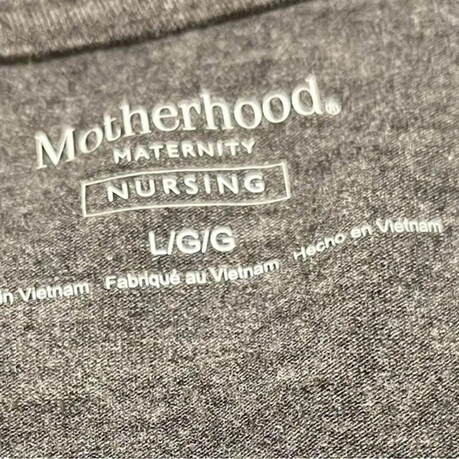 The Unbranded Brand Motherhood long sleeved nursing t-shirt, size Large Size L / US 10 / IT 46 - 2 Thumbnail