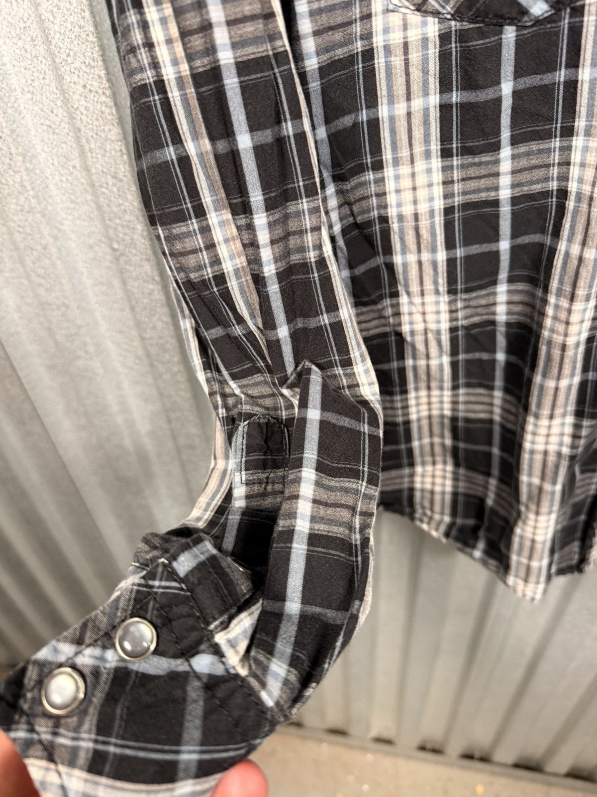 Levi's Vintage Levis Signature Pearl Snap Plaid Western Button Up Size US M / EU 48-50 / 2 - 12 Thumbnail