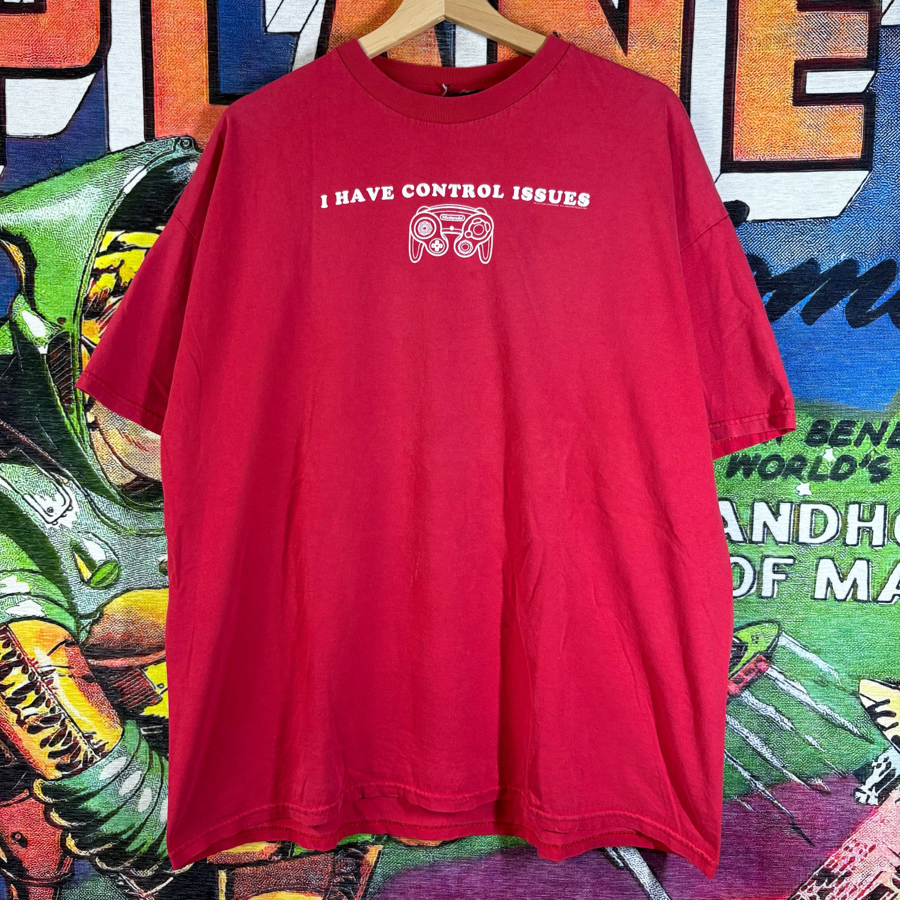 Vintage Y2K 2005 Nintendo " I have Control Issues" Tee Size Large Size US L / EU 52-54 / 3 - 1 Thumbnail
