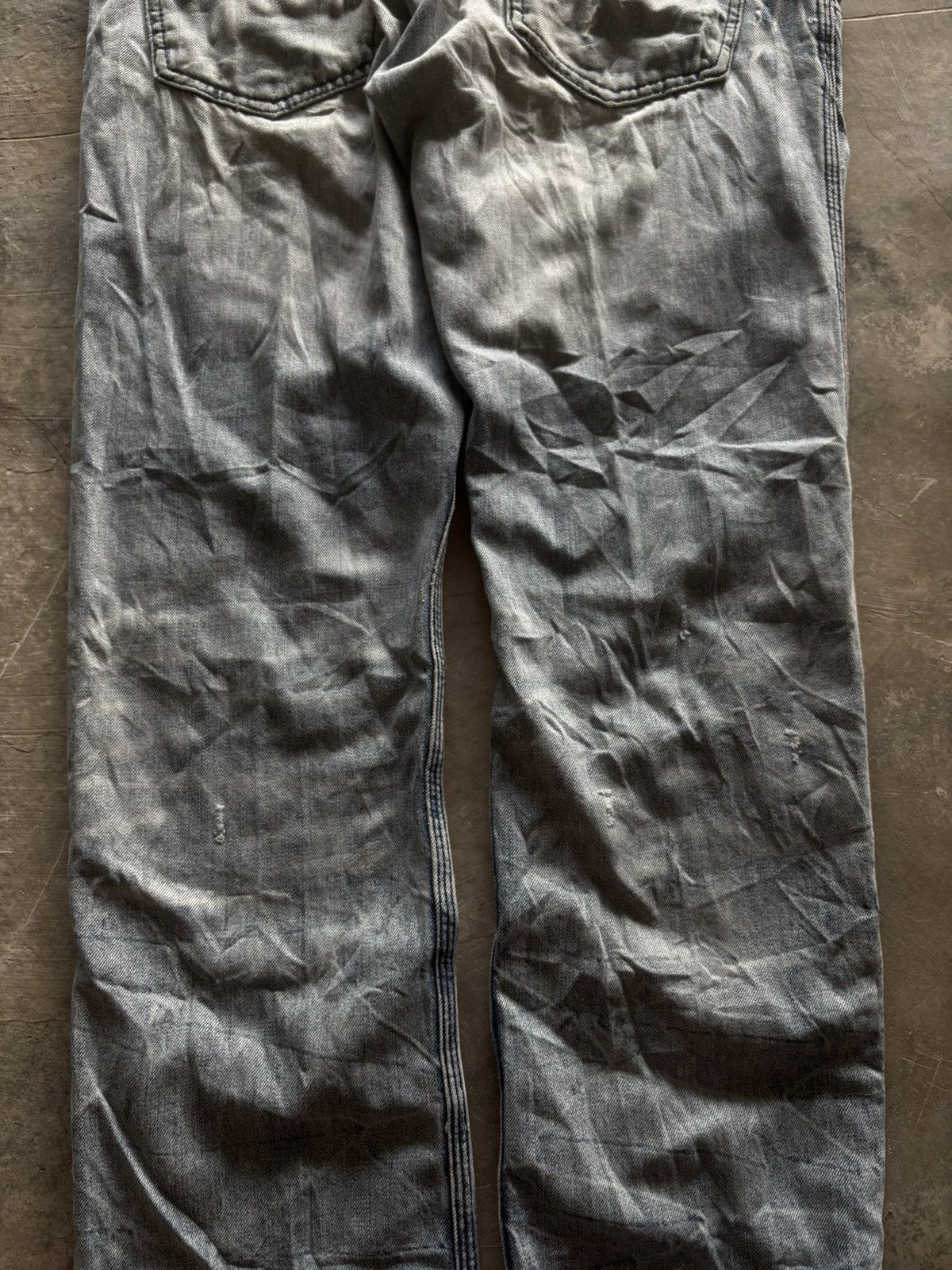 If Six Was Nine ARMY OF NO distressed japanese denim grunge punk stone wash Size US 32 / EU 48 - 14 Thumbnail