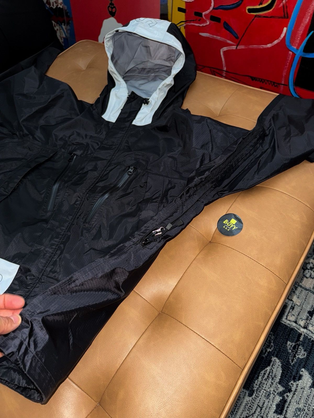 Supreme Supreme tape logo jacket Size US M / EU 48-50 / 2 - 5 Thumbnail