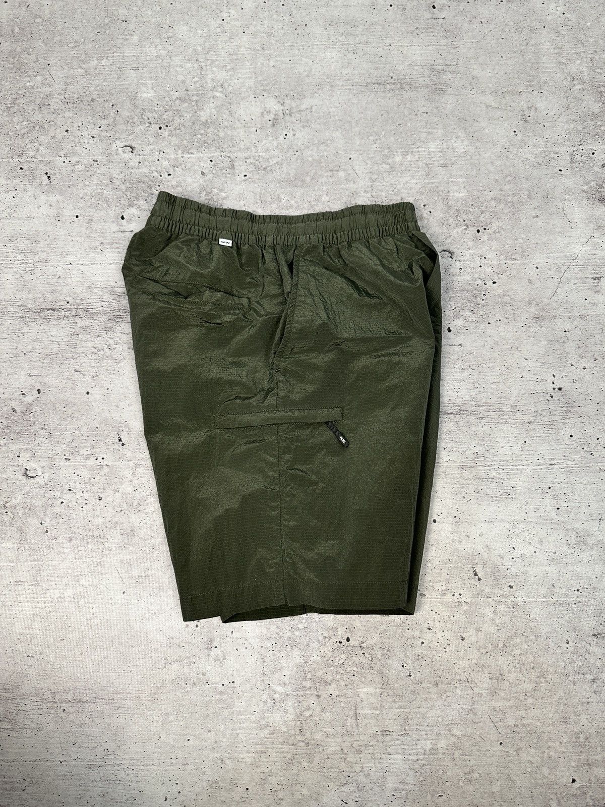 Wood Wood WOOD WOOD Ollie Nylon Shorts Size S Olive Army Tech Utility Size US 30 / EU 46 - 9 Thumbnail