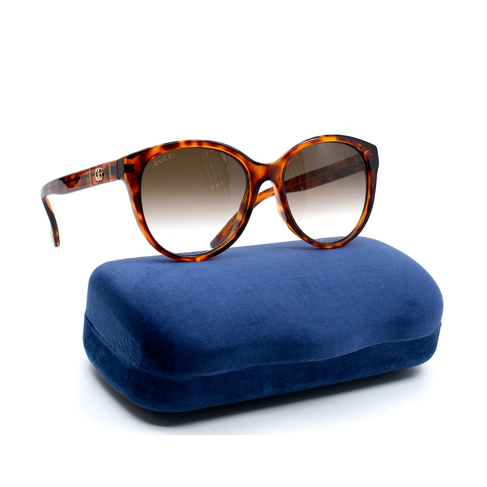 Gucci Gucci GG0631S 002 Brown Havana Authentic Sunglasses Size ONE SIZE - 4 Thumbnail