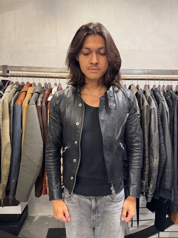 Acne Studios AW2013 Acne Studios Padded Multi Zips Biker Calf Leather Jacket Size US XS / EU 42 / 0 - 2 Thumbnail