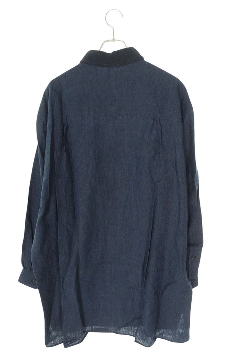 Yohji Yamamoto YOHJI YAMAMOTO POUR HOMME Linen long sleeve shirt Size US L / EU 52-54 / 3 - 2 Thumbnail