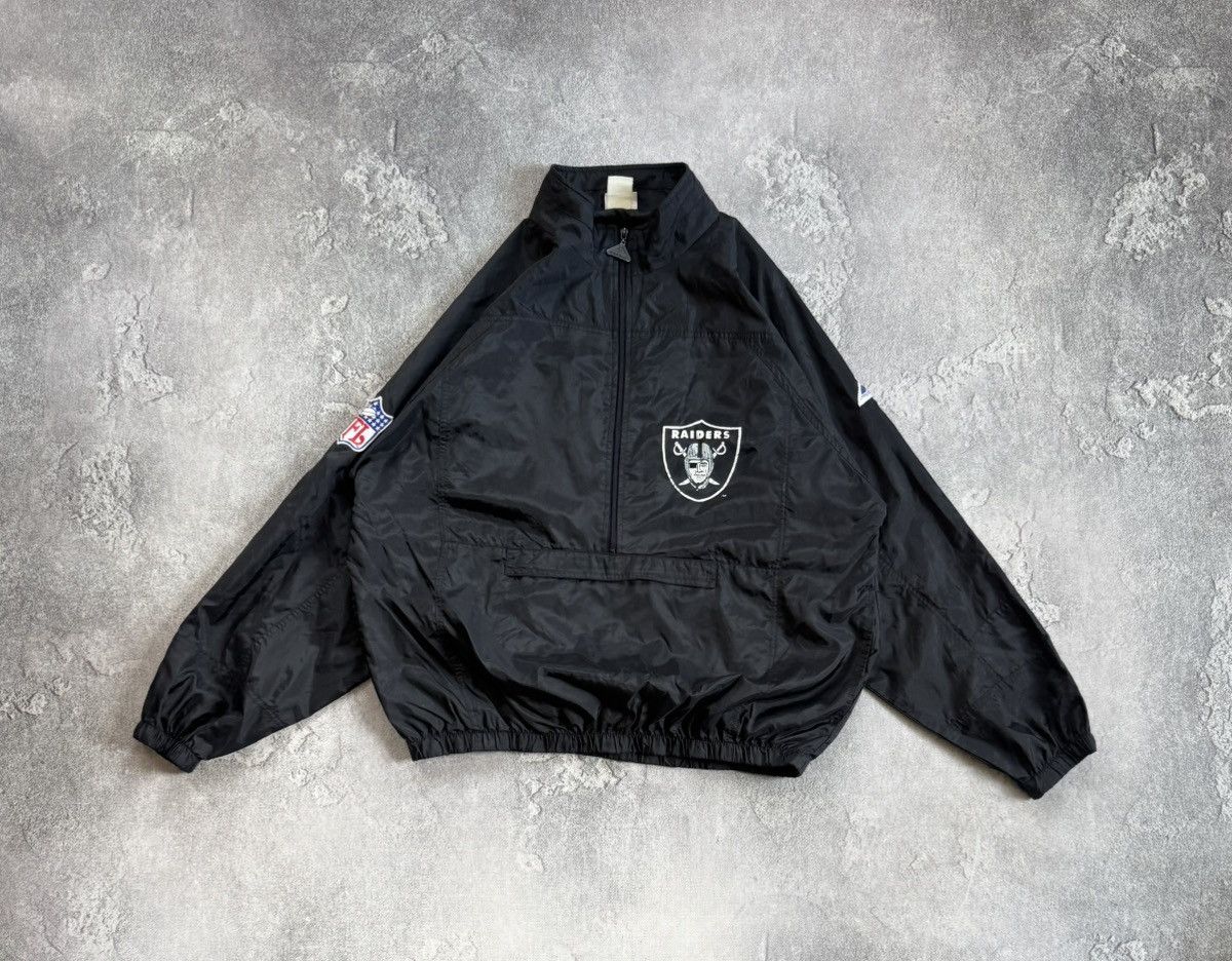 Apex One Raiders Oakland Apex One NFL light jacket anorak bomber 90s Size US XL / EU 56 / 4 - 4 Thumbnail