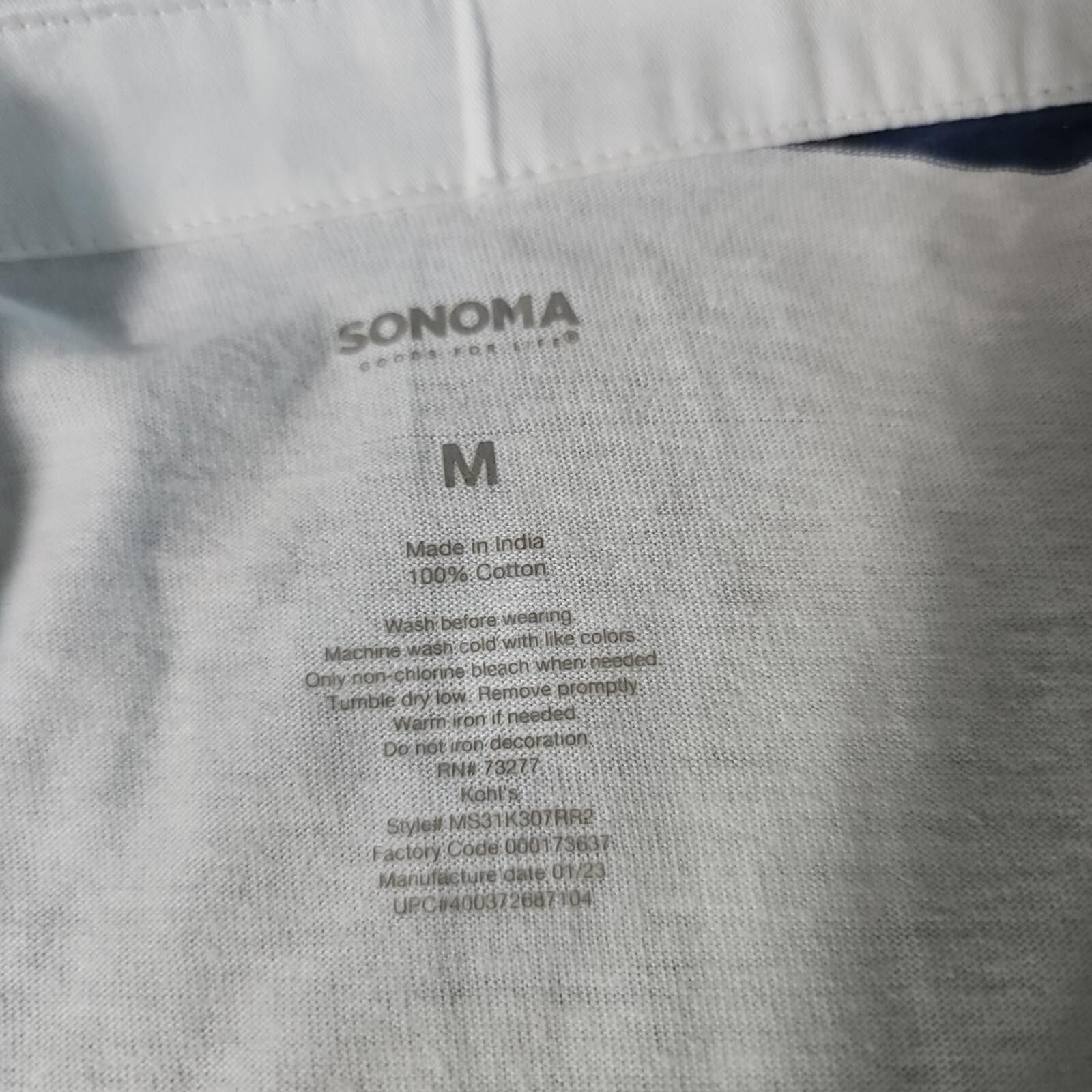 Sonoma Sonoma Everyday Polo M NWT Size US M / EU 48-50 / 2 - 4 Thumbnail
