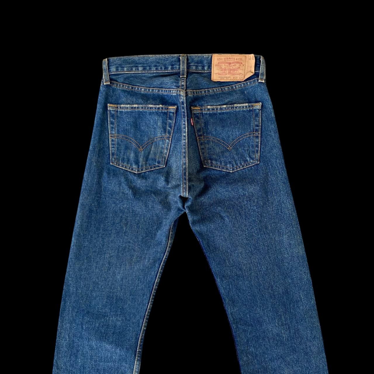Levi's Vintage Clothing VINTAGE 00S LEVIS 505 BLUE RUSTY WASH W29X30"(J09-04) Size US 29 - 4 Thumbnail