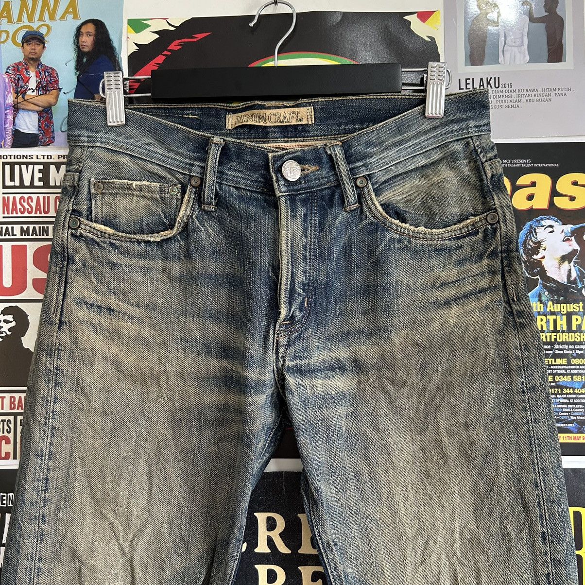 Vintage Vintage Denim Craft Selvedge Distressed Denim Size US 31 - 4 Thumbnail