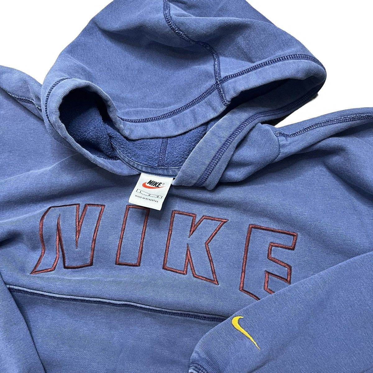Nike × Vintage Extremely Rare Vintage 90s Nike Hoodie Size US L / EU 52-54 / 3 - 2 Thumbnail