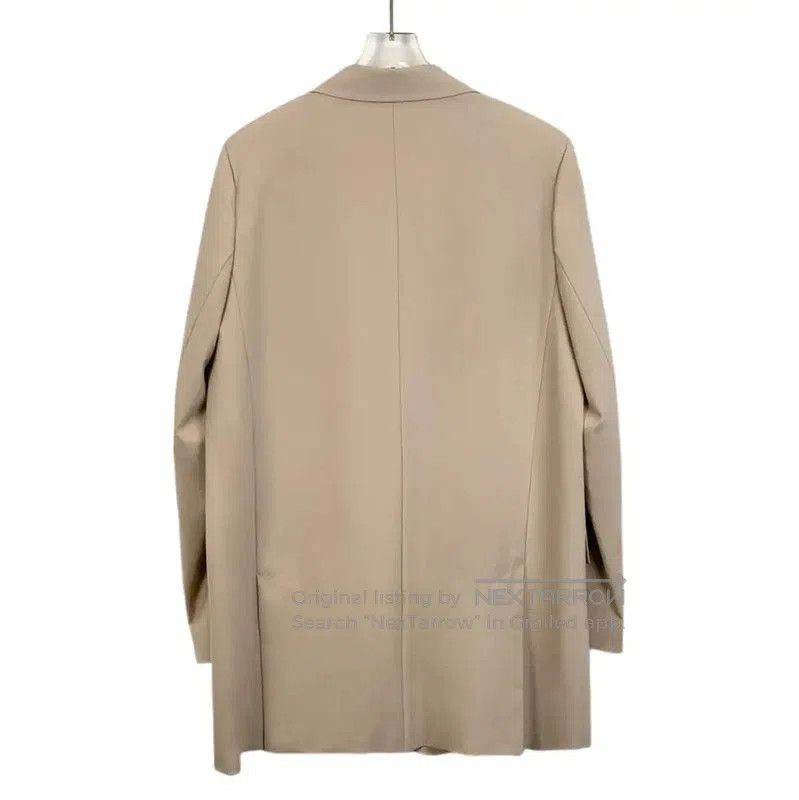 Max Mara MaxMara Beige Wool Women's Jacket . Size L / US 10 / IT 46 - 2 Thumbnail