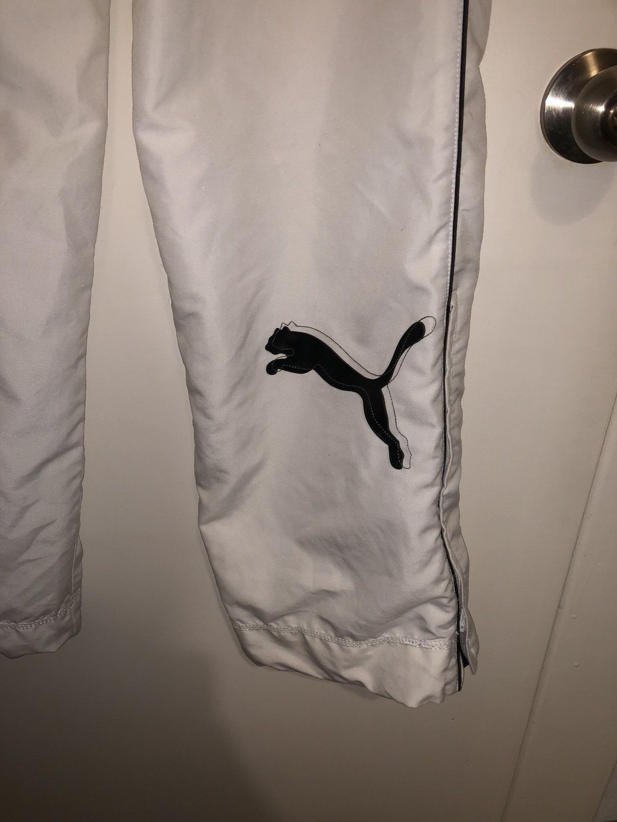 Puma × Vintage White vintage puma jogger Size US 34 / EU 50 - 4 Thumbnail