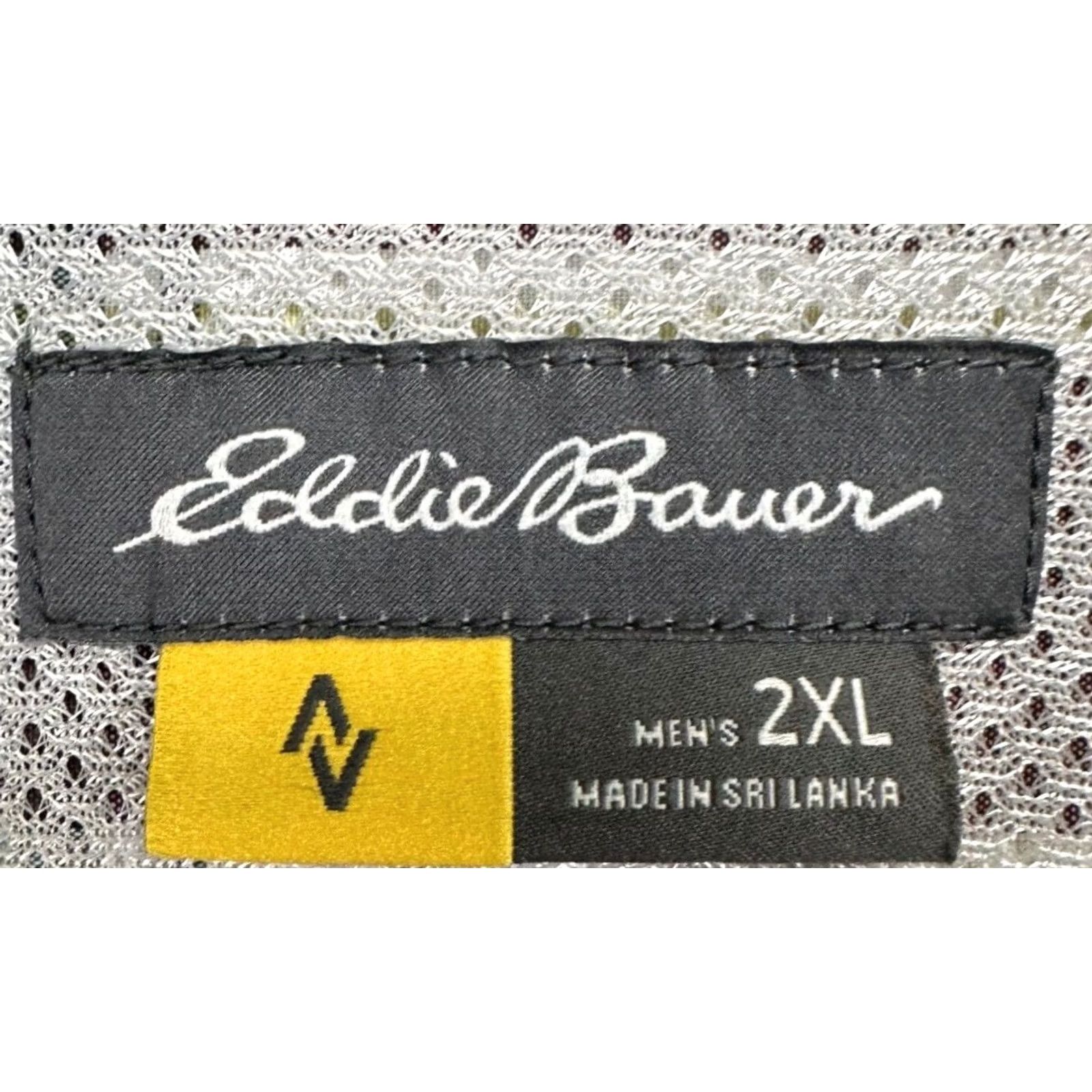 Eddie Bauer Eddie Bauer Shirt Adult 2XL Travex White Multi Plaid Classic Fit Button Down Men Size US XXL / EU 58 / 5 - 5 Thumbnail