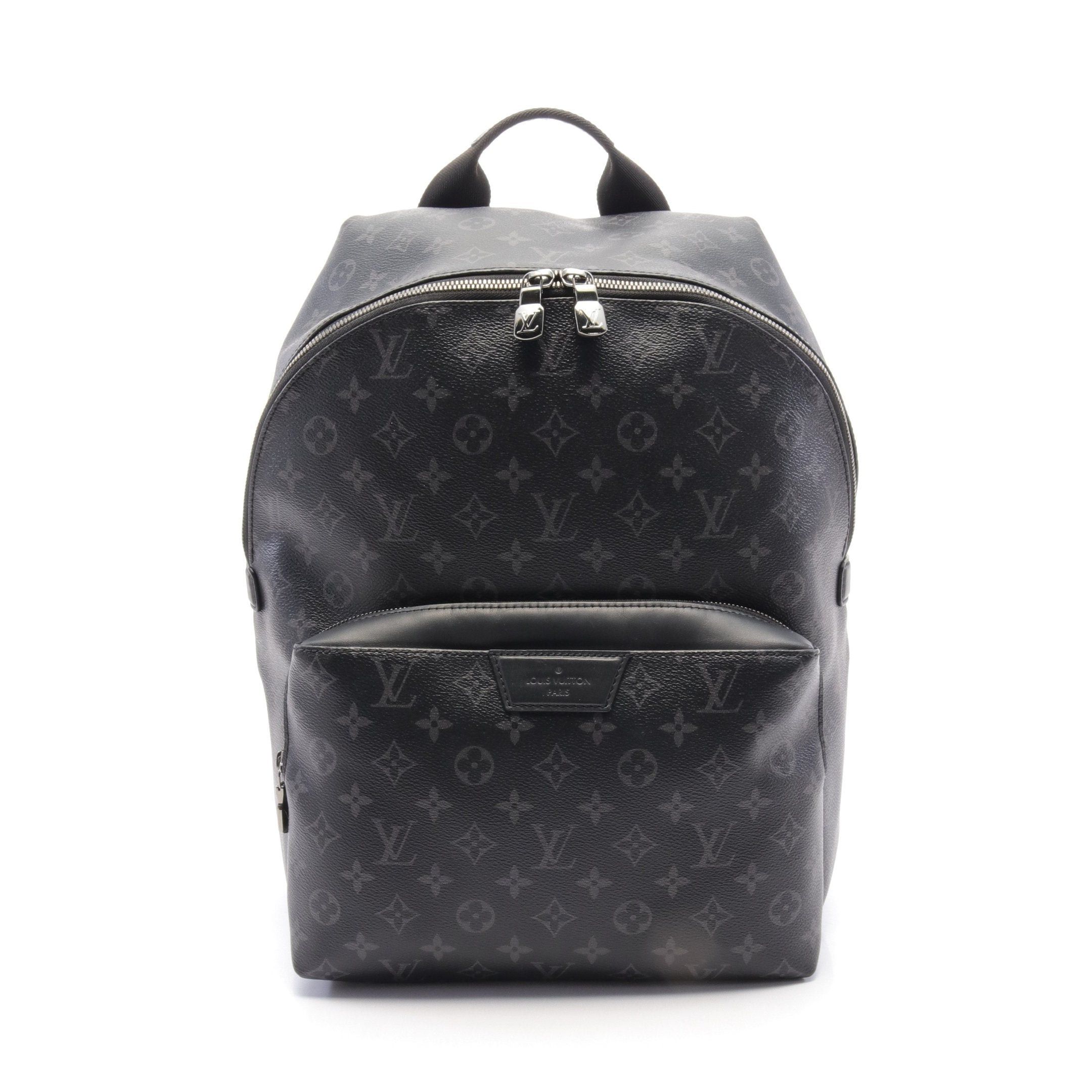 Louis Vuitton Louis Vuitton Apollo Monogram Eclipse Backpack Rucksack Leather Black Size ONE SIZE - 1 Thumbnail