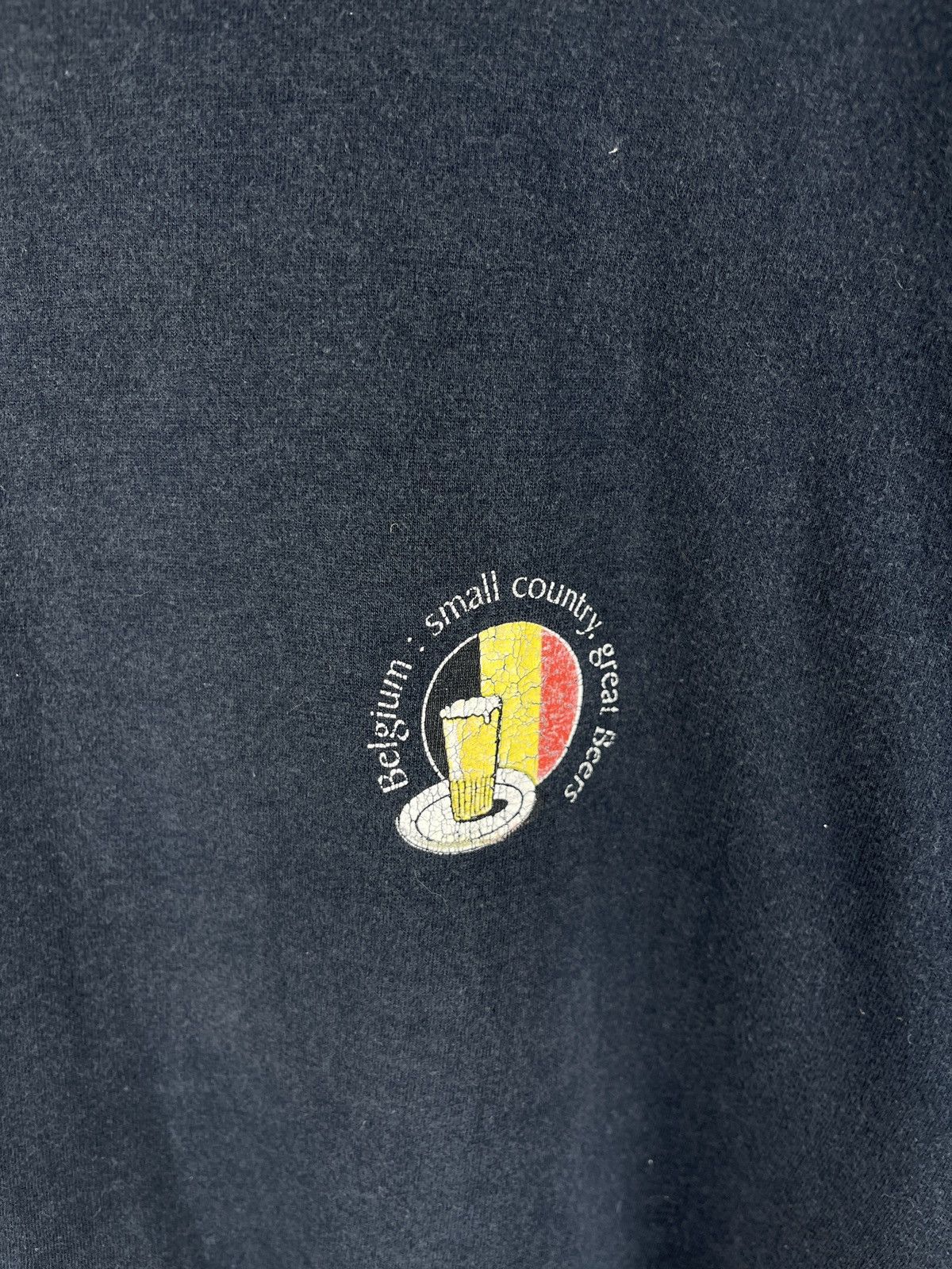 Band Tees Belgium The Small Country Of Great Beers Double-Sided Tee Size US L / EU 52-54 / 3 - 5 Thumbnail